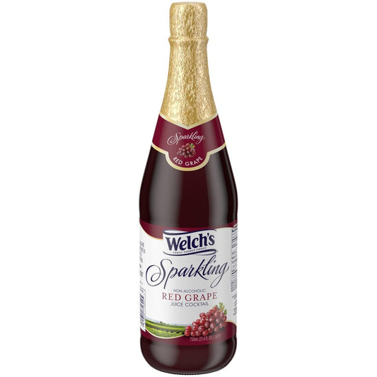 Welch's Sparkling Red Grape Juice; 25.4 Fluid Ounce; 12 Per Case - High Mart Wholesale