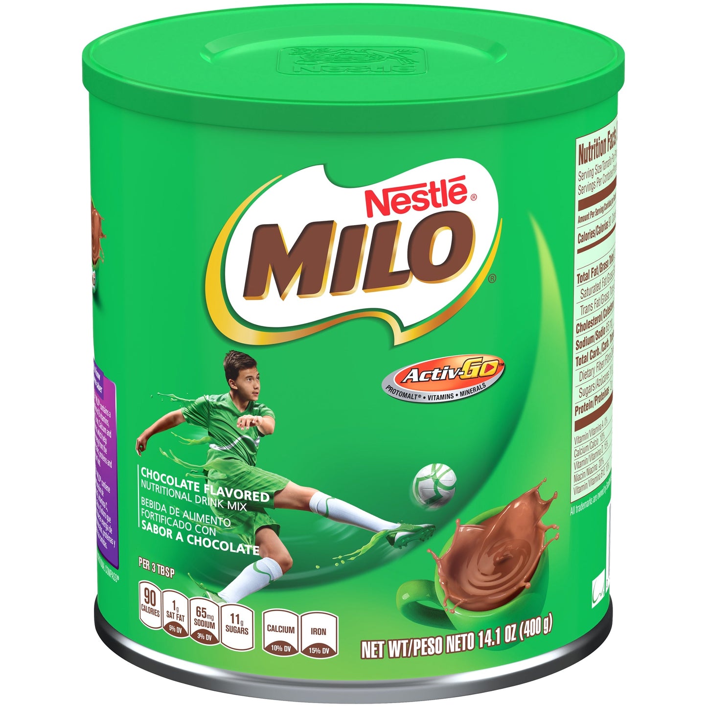 Milo Nestle Chocolate Nutritional Drink Mix; 14.1 Ounces; 12 Per Case