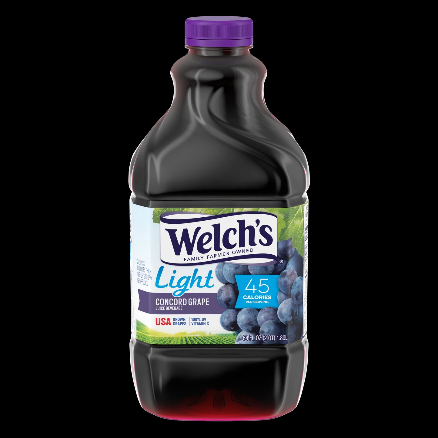 Welch's Light Purple Grape Juice; 64 Fluid Ounce; 8 Per Case - High Mart Wholesale