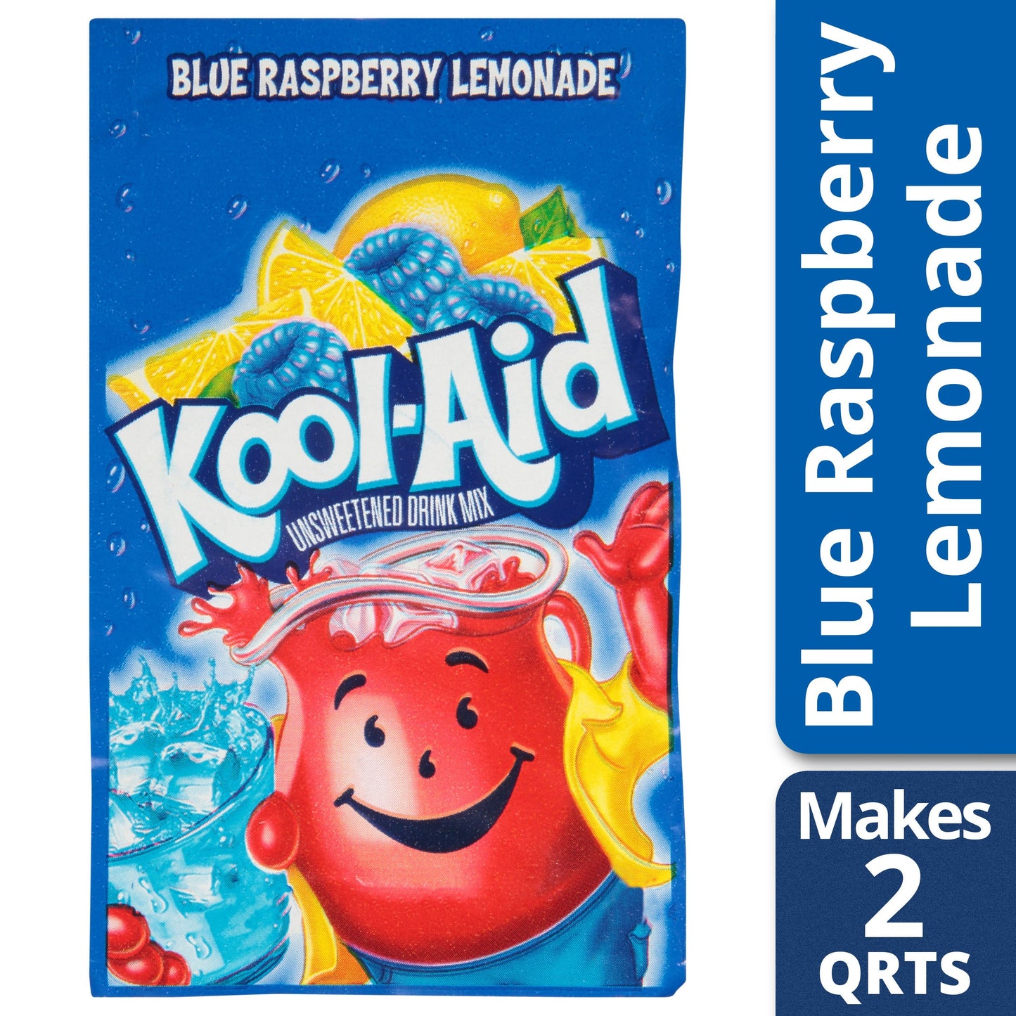 Kool-Aid Beverage Kool Aid Ice Blue Raspberry .22Z; 0.22 Ounces; 192 Per Case - High Mart Wholesale