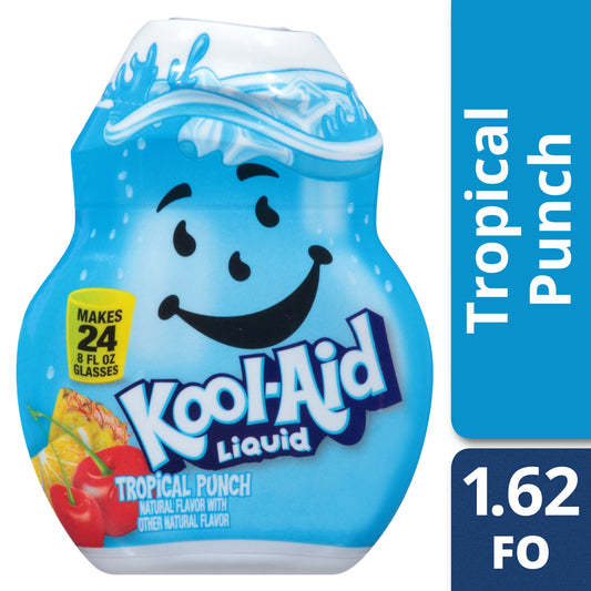 Kool-Aid Kool Aid Concentrate Beverage Tropical Punch; 1.62 Fluid Ounces; 12 Per Case - High Mart Wholesale