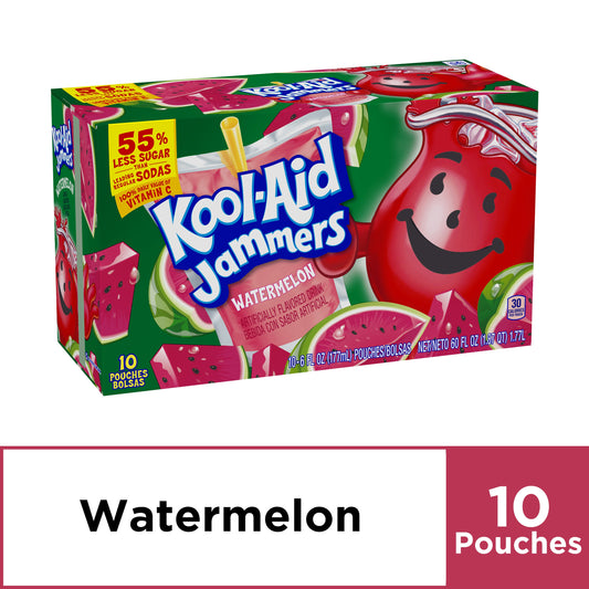 Kool-Aid Beverage Jammers Watermelon; 60 Fluid Ounces; 4 Per Case - High Mart Wholesale