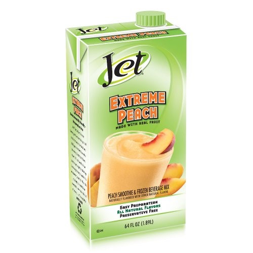 Davinci Gourmet Extreme Peach Smoothie Mix; 64 Fluid Ounces; 6 Per Case - High Mart Wholesale