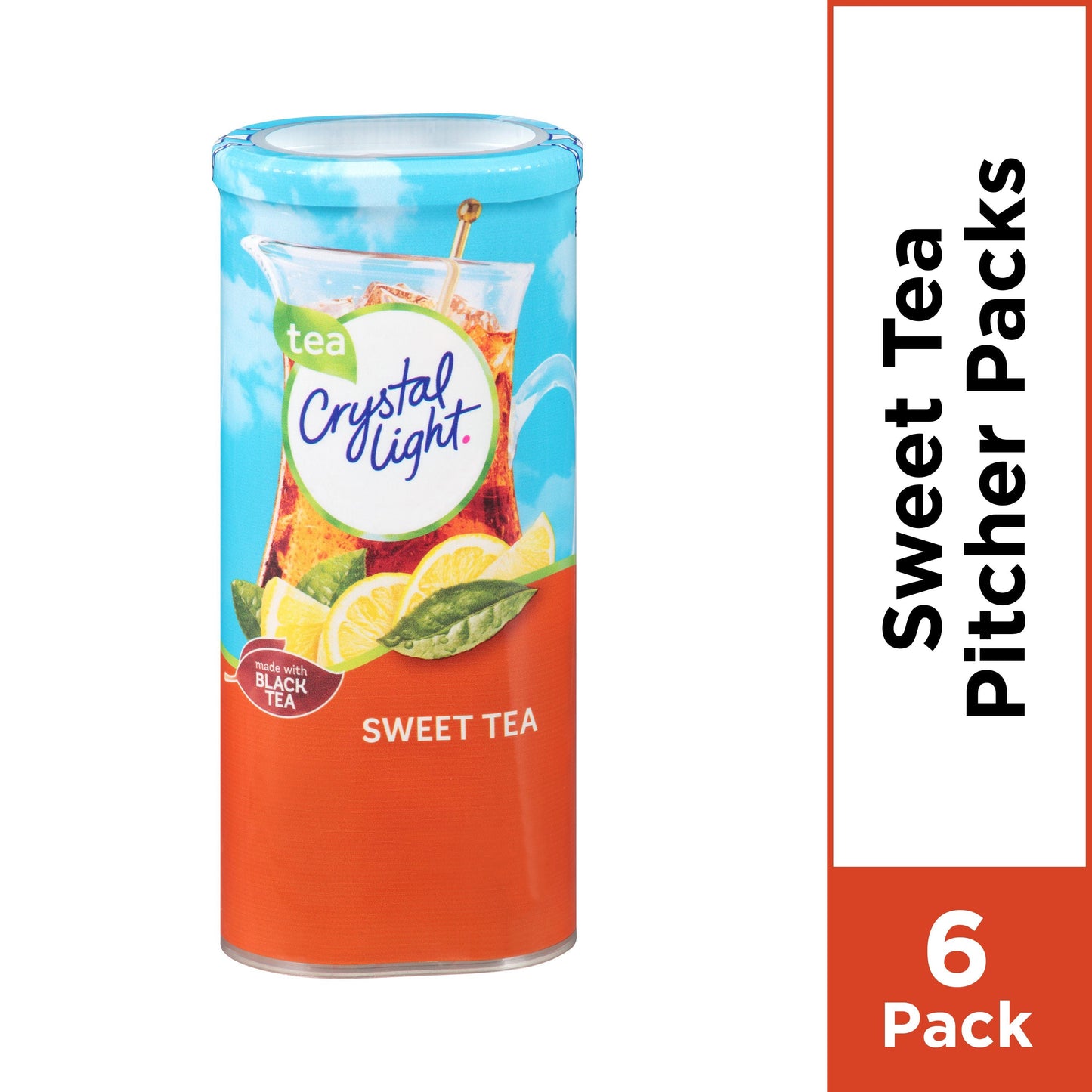 Crystal Light Sweet Tea Powdered Soft Drink; 1.56 Ounces; 12 Per Case - High Mart Wholesale