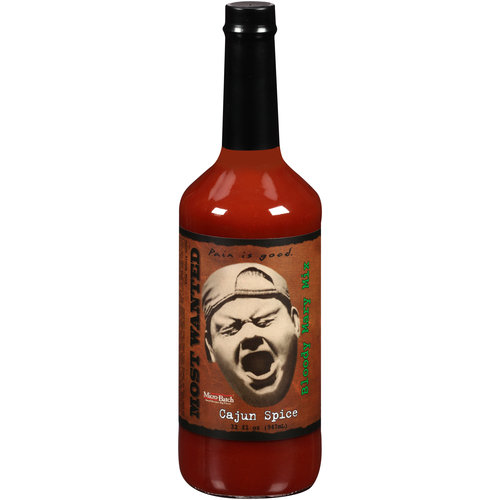 Pain Is Good Bloody Mary Cajun Spice Cocktail Mixer; 32 Fluid Ounce; 6 Per Case