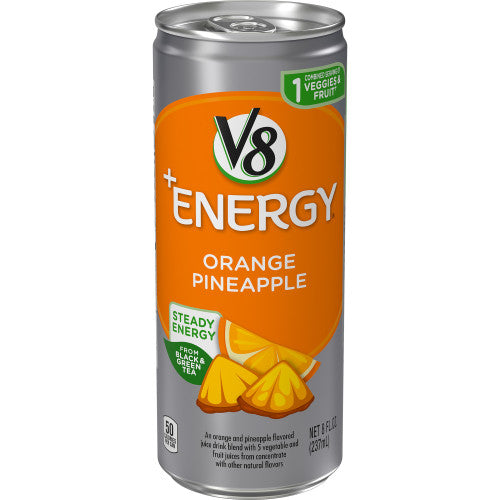 V8 V8 V Fusion Orange Pan; 8 Fluid Ounces; 24 Per Case - High Mart Wholesale