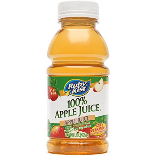 Ruby Kist Apple Juice; 10 Fluid Ounces; 24 Per Case