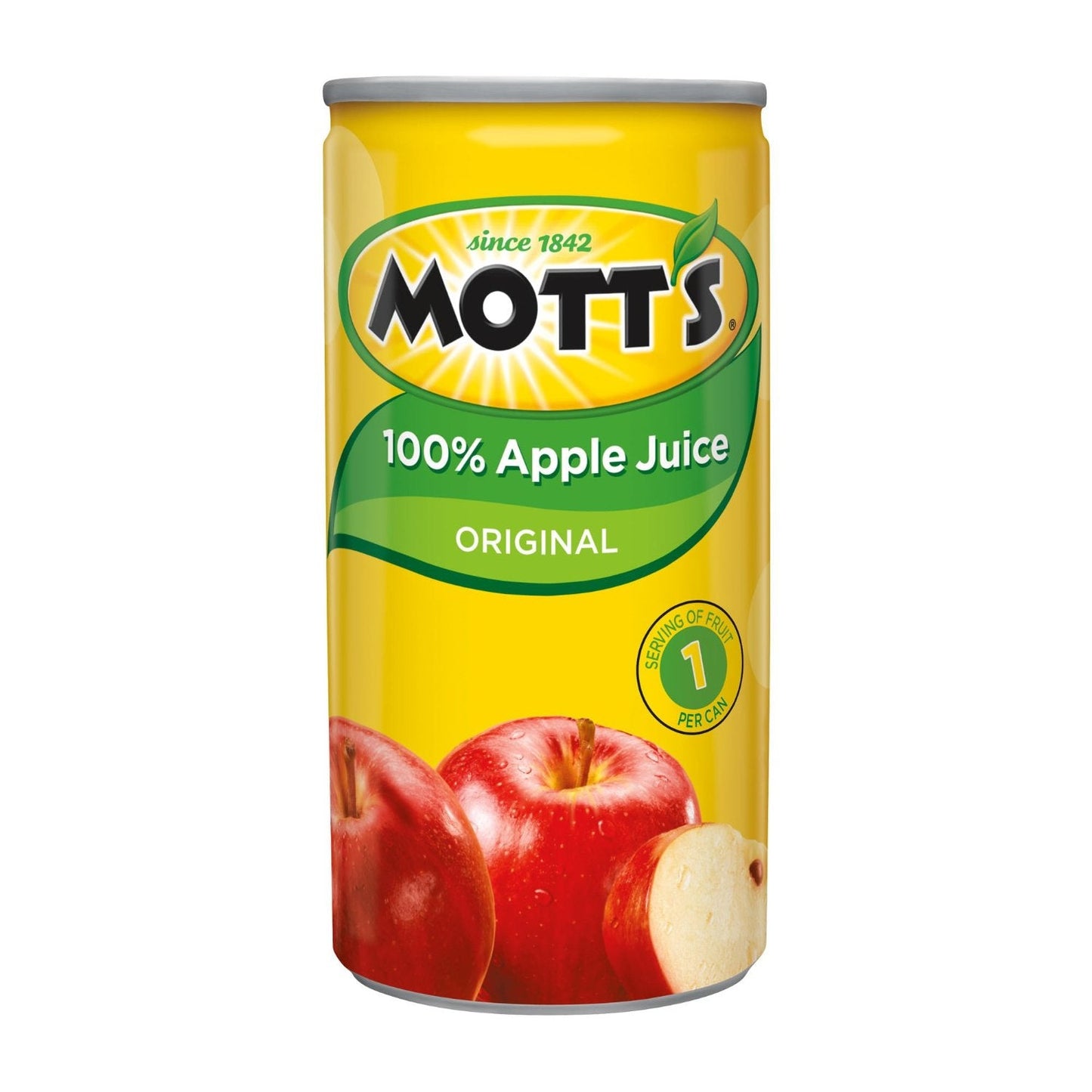 Mott's 100% Apple Juice; 33 Fluid Ounces; 4 Per Case