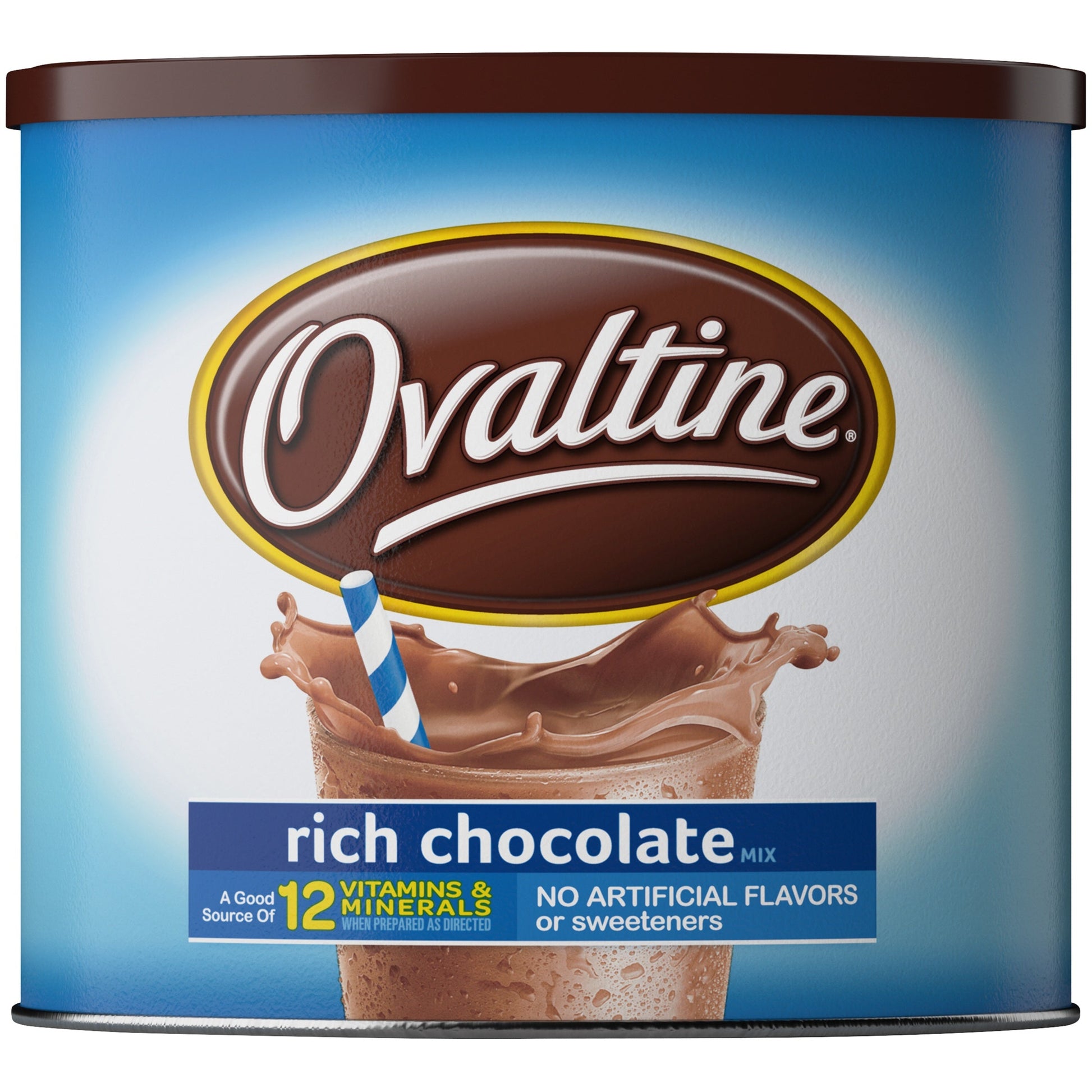 Ovaltine Ovaltine Milk Flavoring Rich Chocolate; 18 Ounces; 4 Per Case - High Mart Wholesale