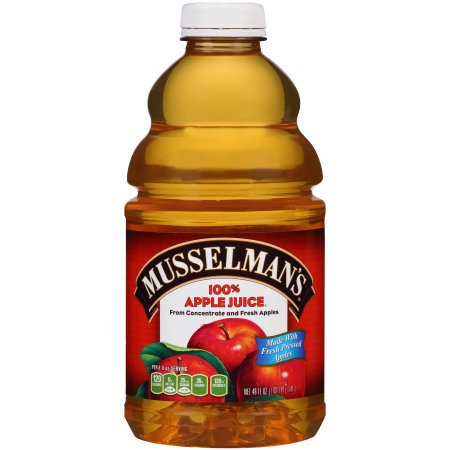 Musselman's Apple Juice 100% From Concentrate & Fresh Apple; 48 Fluid Ounces; 8 Per Case