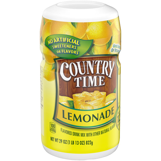 Country Time Lemonade Beverage Mix; 1.81 Pounds; 12 Per Case - High Mart Wholesale