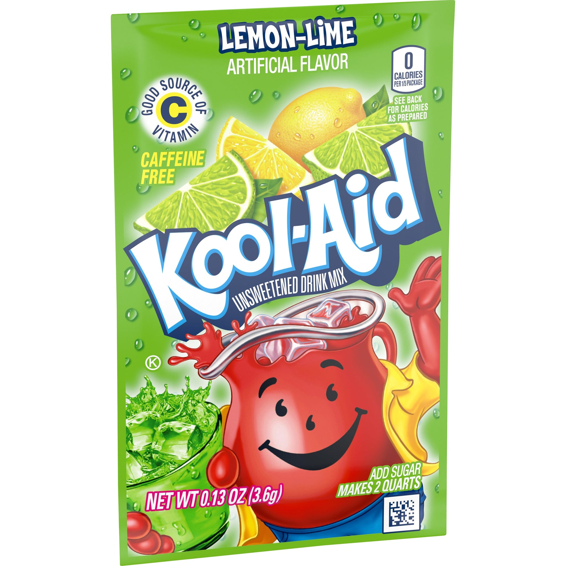 Kool-Aid Beverage Kool Aid Lemon Lime .13Oz; 0.13 Ounces; 192 Per Case - High Mart Wholesale