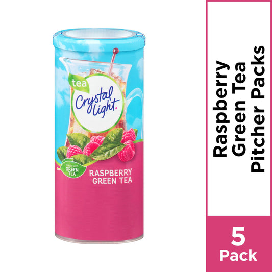 Crystal Light Green Tea Raspberry Beverage Mix; 1.87 Ounce; 12 Per Case - High Mart Wholesale