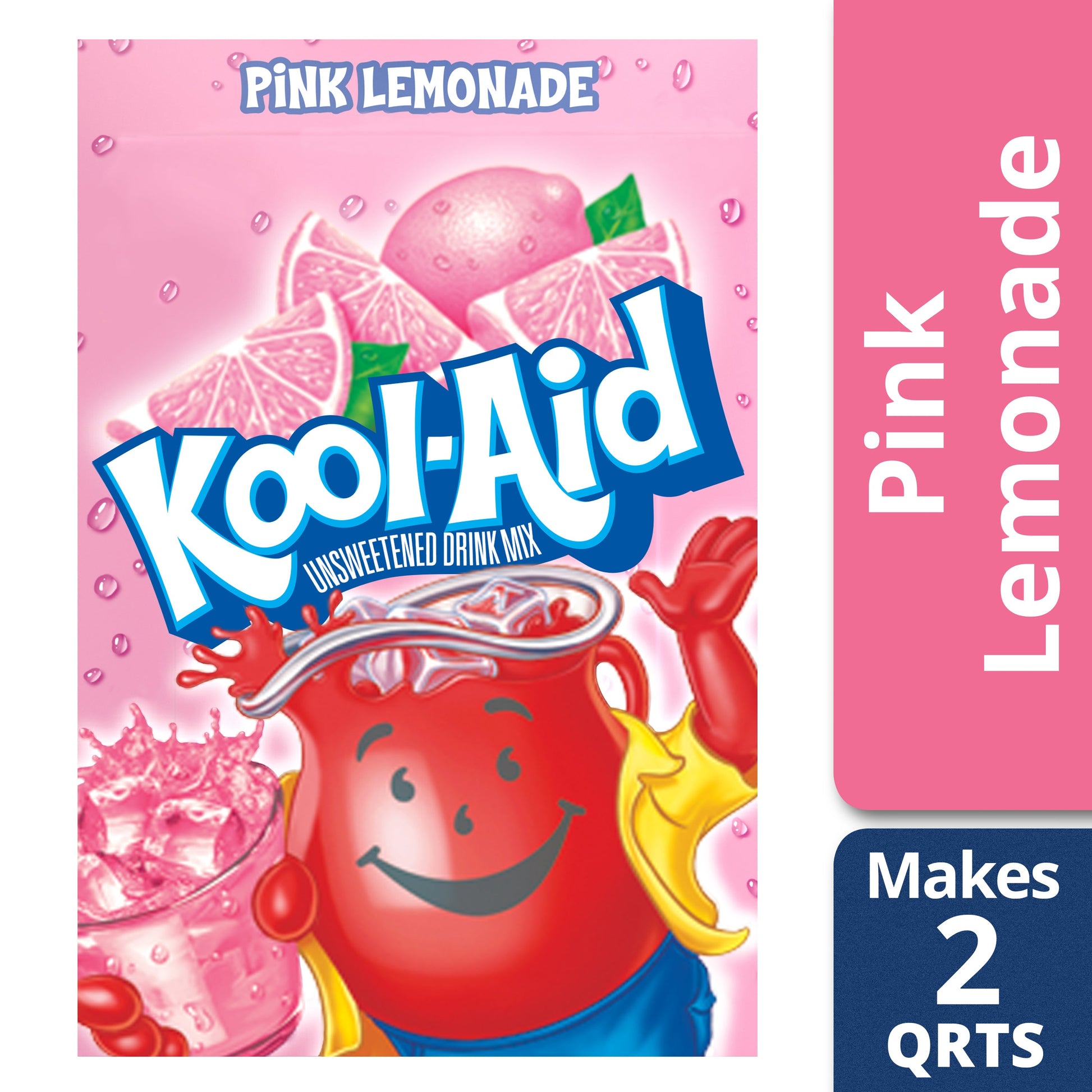 Kool-Aid Beverage Kool Aid Pink Lemonade .23Oz; 0.23 Ounces; 192 Per Case - High Mart Wholesale