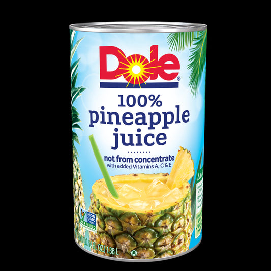 Dole Pineapple Juice; 46 Ounces; 12 Per Case