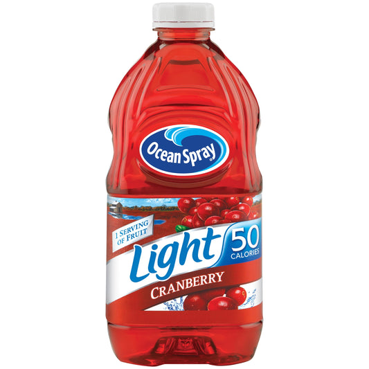 Ocean Spray Light; 50 Calories; Cranberry Juice; 64 Fluid Ounce; 8 Per Case