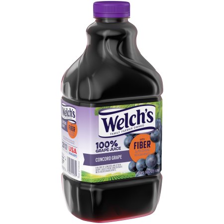 Welch's 100% Concord Grape Juice With Fiber; 64 Fluid Ounce; 8 Per Case - High Mart Wholesale