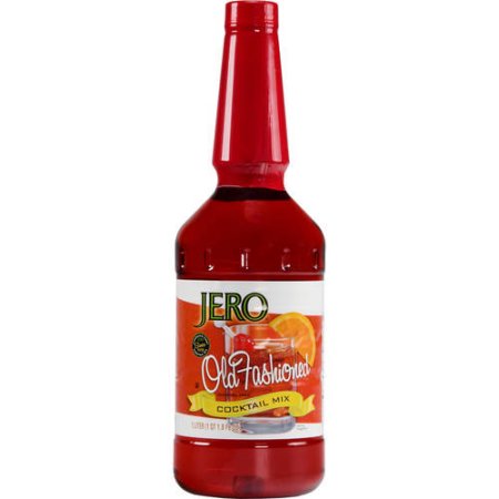 Jero Old Fashioned Cocktail Mixer; 33.8 Ounce; 12 Per Case