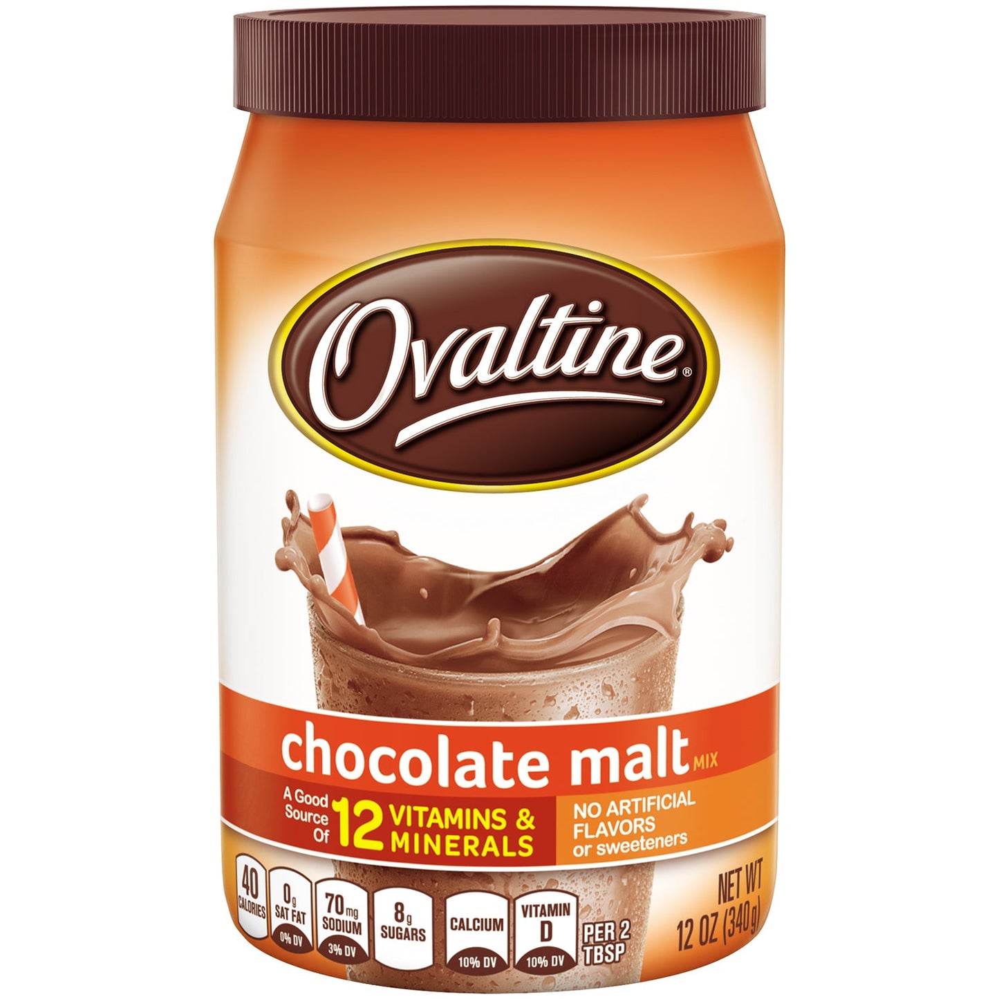 Ovaltine Chocolate Malt Mix; 12 Ounces; 6 Per Case - High Mart Wholesale