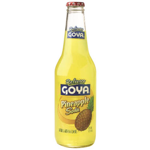 Goya Pineapple Soda; 12 Ounces; 24 Per Case - High Mart Wholesale
