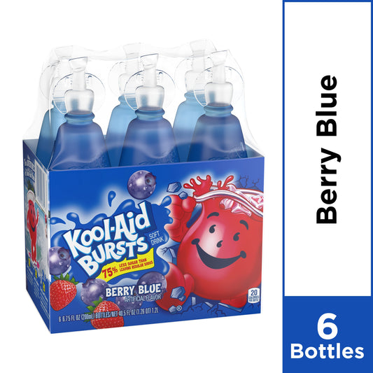 Kool-Aid Beverage Kool-Aid Burst Blue Mountain Berry; 40.5 Fluid Ounces; 8 Per Case - High Mart Wholesale