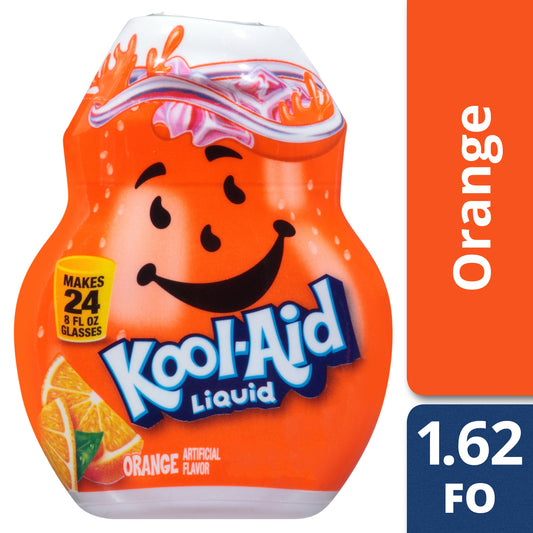 Kool-Aid Kool Aid Beverage Liquid Concentrate Orange; 1.62 Fluid Ounce; 12 Per Case - High Mart Wholesale