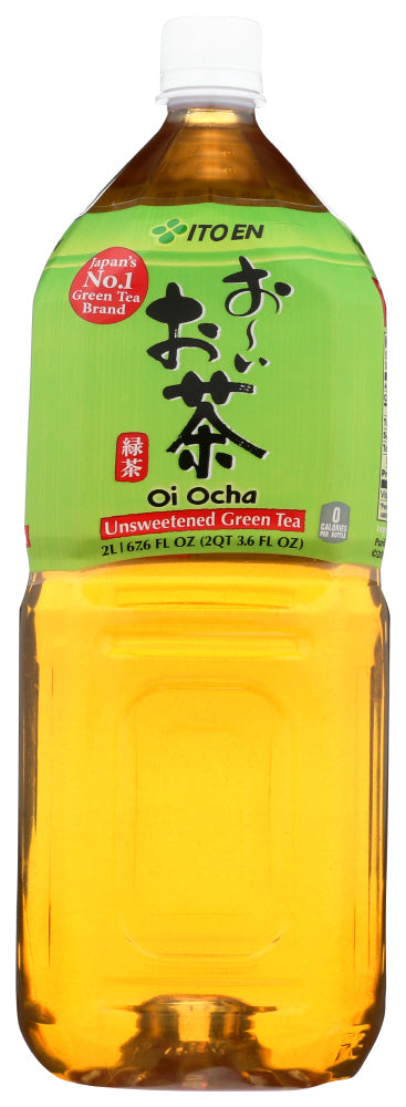 Ito En Oi Ocha Green Tea Unsweetened; 2 Liter; 6 Per Case - High Mart Wholesale