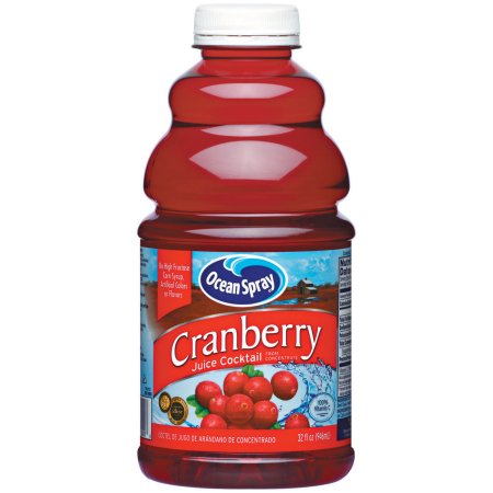Ocean Spray Cranberry Juice Cocktail; 32 Fluid Ounce; 12 Per Case