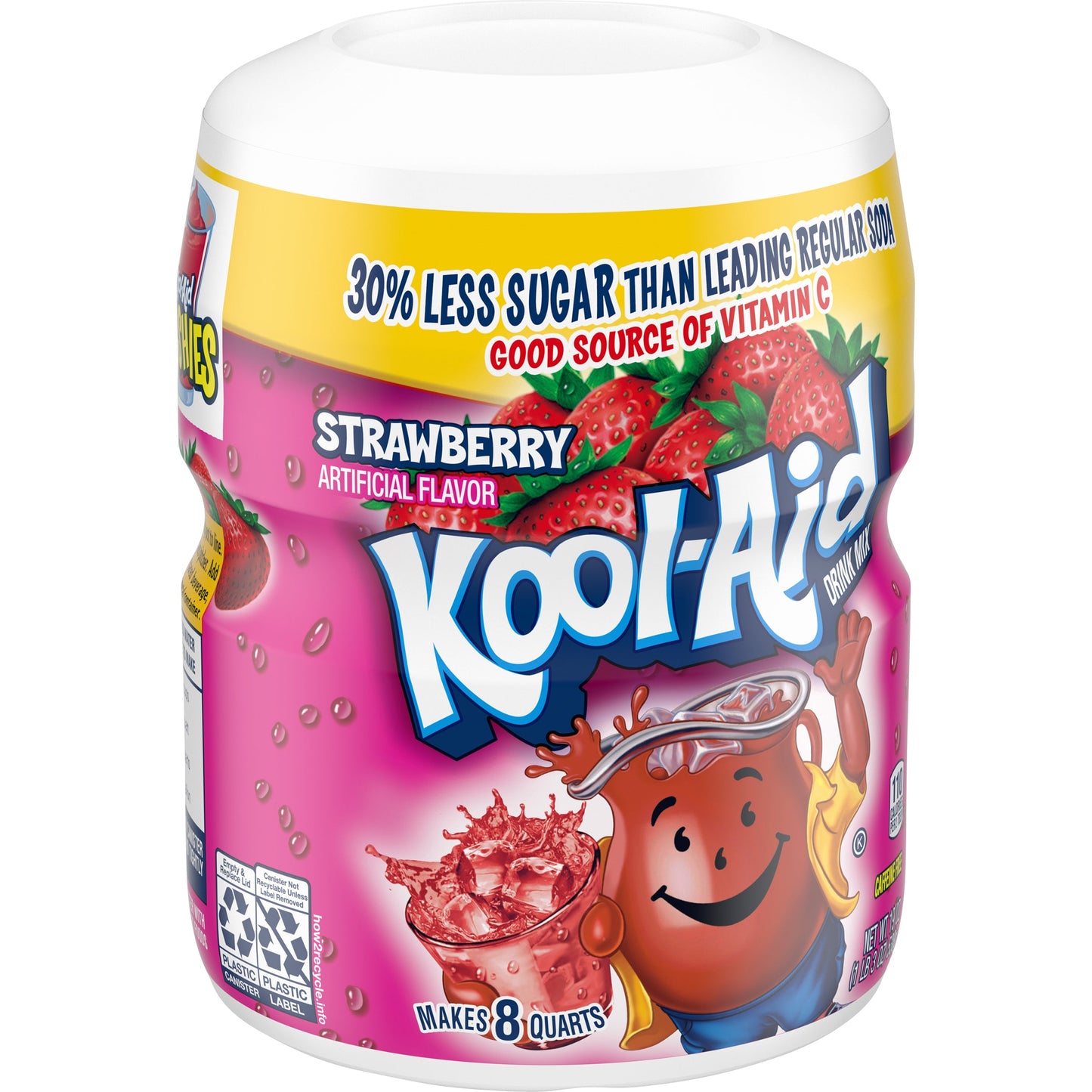 Kool-Aid Beverage Kool-Aid Strawberry; 1.188 Pound; 12 Per Case - High Mart Wholesale