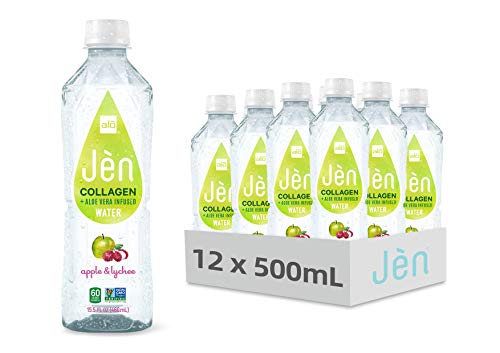 Alo Drink Collagen Infused Water Apple & Lychee; 15.5 Ounces; 12 Per Case - High Mart Wholesale