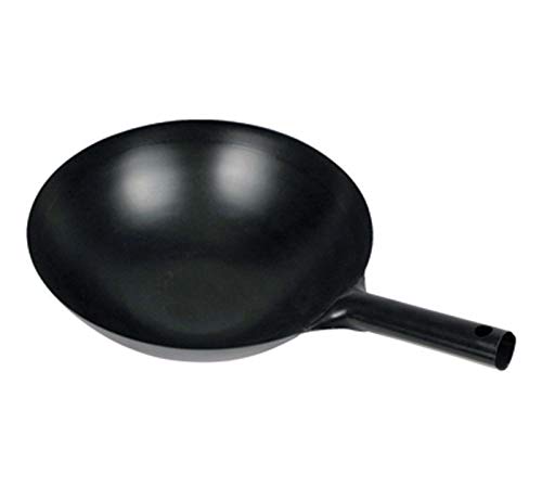 Winco Chinese Wok With Handle 14 Inch Black; 12 Each; 1 Per Case - High Mart Wholesale