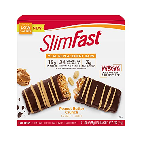 Slimfast Meal Bar Chocolate Peanut Butter Crunch Bar; 9.7 Ounces; 4 Per Case