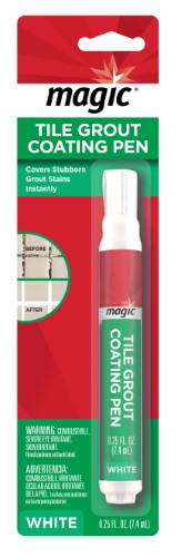 Magic Tile & Grout Pen White; 6 Each; 1 Per Case - High Mart Wholesale