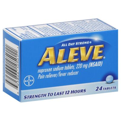 Aleve Tabs 24S; 24 Piece; 3 Per Box; 12 Per Case