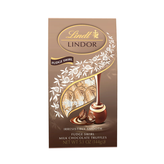 Lindt & Sprungli Lindor Fudge Swirl Bag; 5.1 Ounces; 6 Per Case