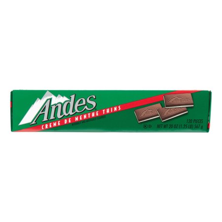 Andes Creme De Menthe Thins; 120 Count; 12 Per Case