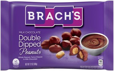 Brachs Double Dipped Peanuts Laydown Bag; 12 Ounces; 12 Per Case