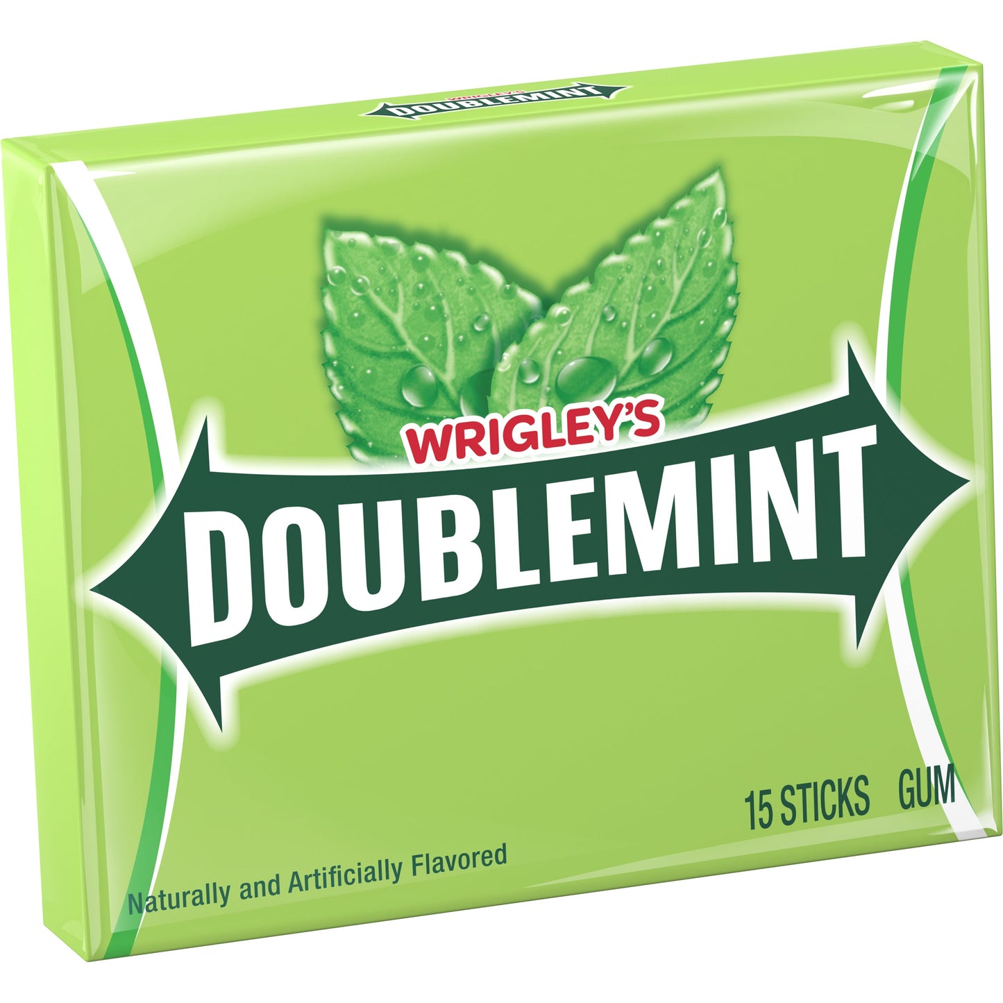 Doublemint Single Serve Gum; 15 Piece; 10 Per Box; 12 Per Case