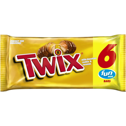 Twix Candy Bar Fun Size; 3.28 Ounce; 24 Per Case