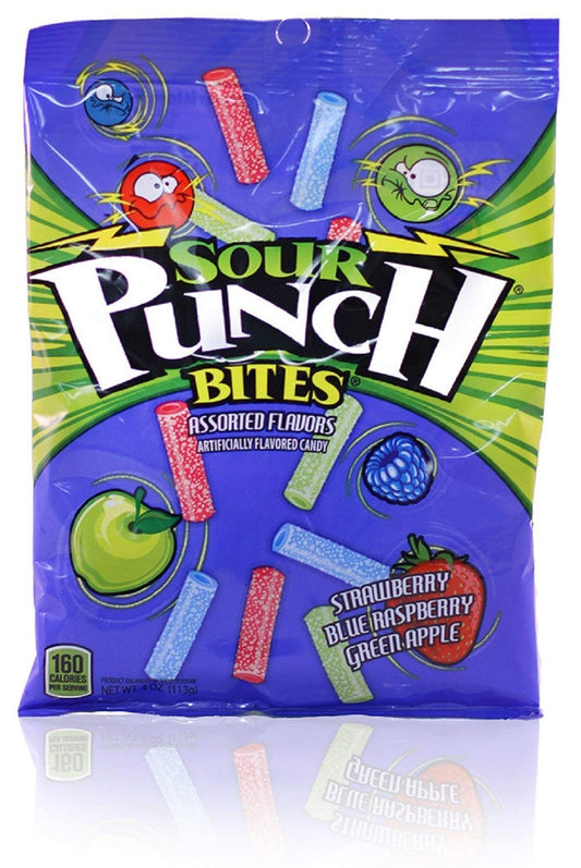 Sour Punch Bites Assorted; 5 Ounces; 12 Per Case - High Mart Wholesale
