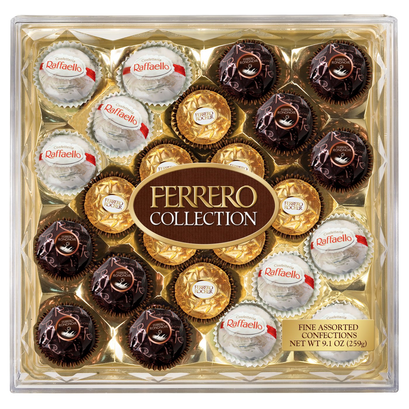 Ferrero Premium Chocolate Collection 9.10Oz; 9.1 Ounce; 6 Per Case