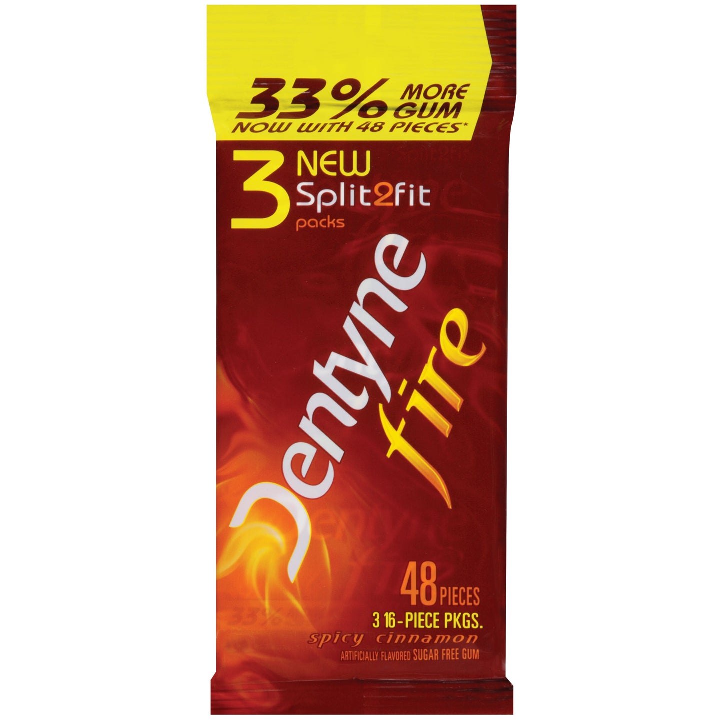 Dentyne Fire Gum Cinnamon 3 Pack; 2.387 Ounce; 20 Per Case