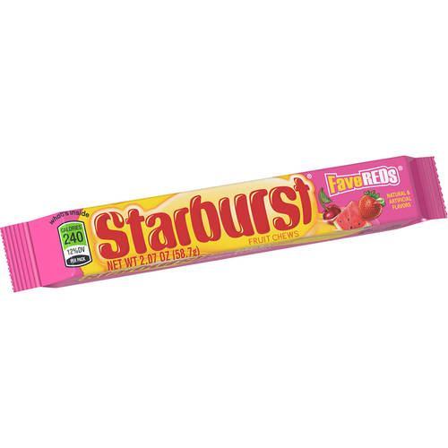 Starburst Fave Reds; 2.07 Ounces; 24 Per Box; 12 Per Case