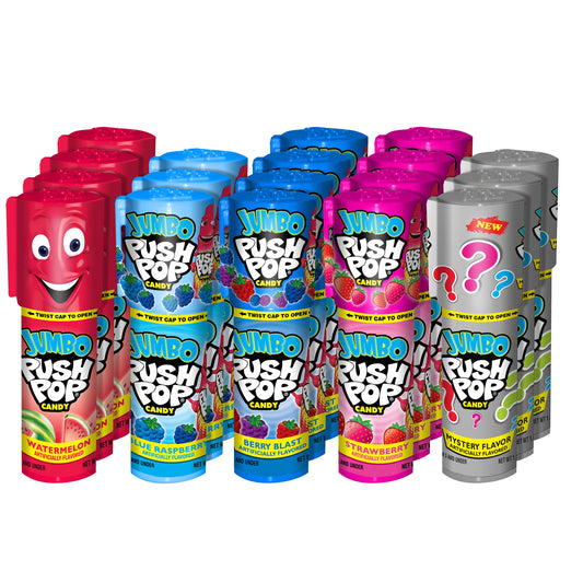 Push Pops Jumbo Push Pops; 1.06 Ounces; 18 Per Box; 20 Per Case