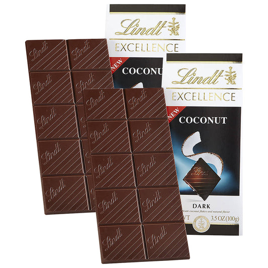 Lindt & Sprungli Chocolate Bar Coconut 3; 3.5 Ounces; 12 Per Box; 12 Per Case