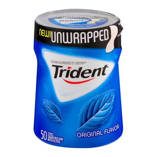 Trident Original Gum; 3.17 Ounces; 6 Per Box; 4 Per Case