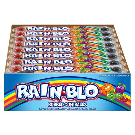 Rain-Blo Gum Ball Rain-Blo Tube 1.70 Ounce; 1.7 Ounces; 24 Per Box; 12 Per Case - High Mart Wholesale