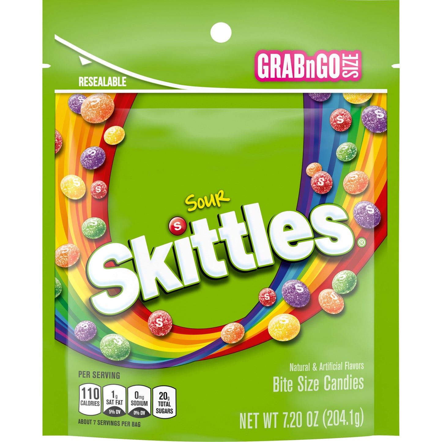 Skittles Sour 7.2Oz; 7.2 Ounces; 8 Per Case