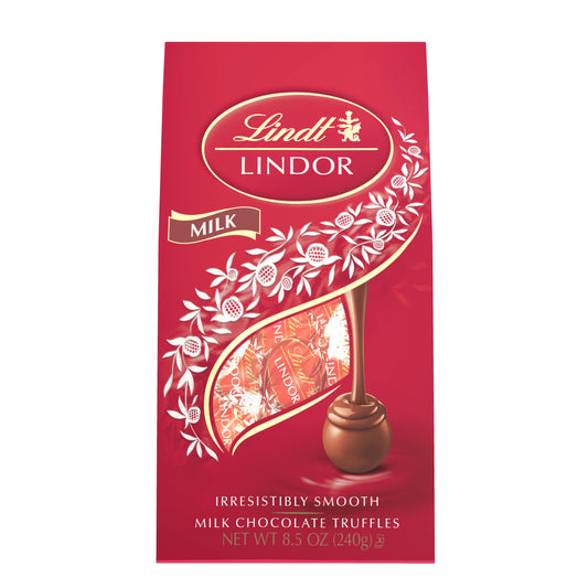 Lindt & Sprungli Valentine Lindor 8.5 Oz Bag; 80 Count; 1 Per Case