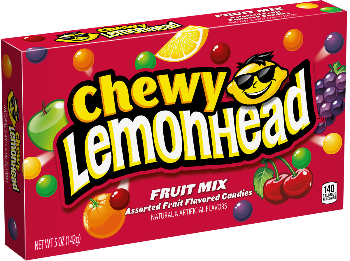 Lemonhead Theater Box Chewy Fruit Mix; 5 Ounce; 12 Per Case - High Mart Wholesale